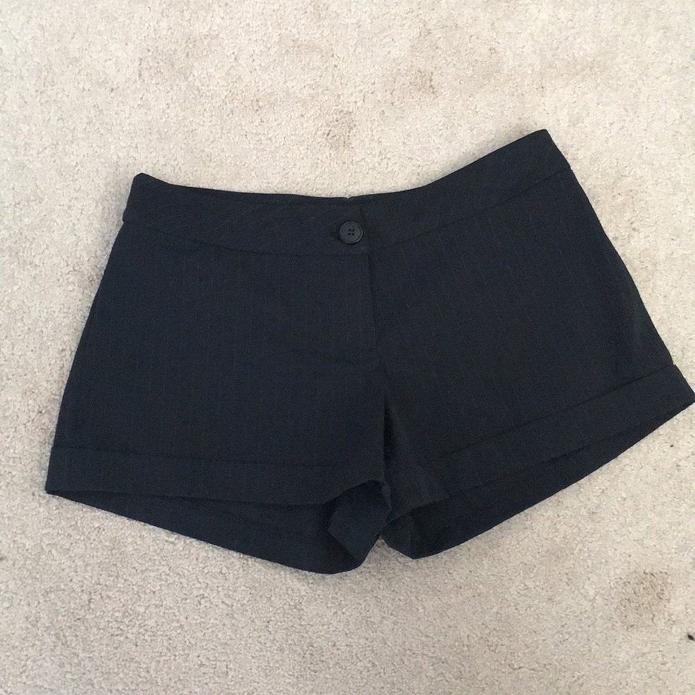 Pinstriped shorts